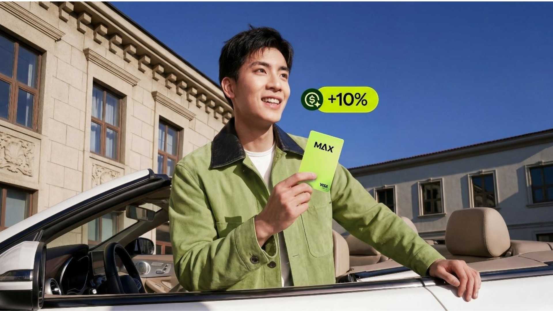 Thẻ Max Card có cơ chế hoàn phí hội viên, khi đạt ngưỡng chi tiêu, toàn bộ phí hội viên tháng đó sẽ  được hoàn lại. Ảnh: VIB