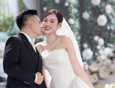 Người đẹp có cuộc sống tân hôn hạnh phúc. Ảnh NVCC