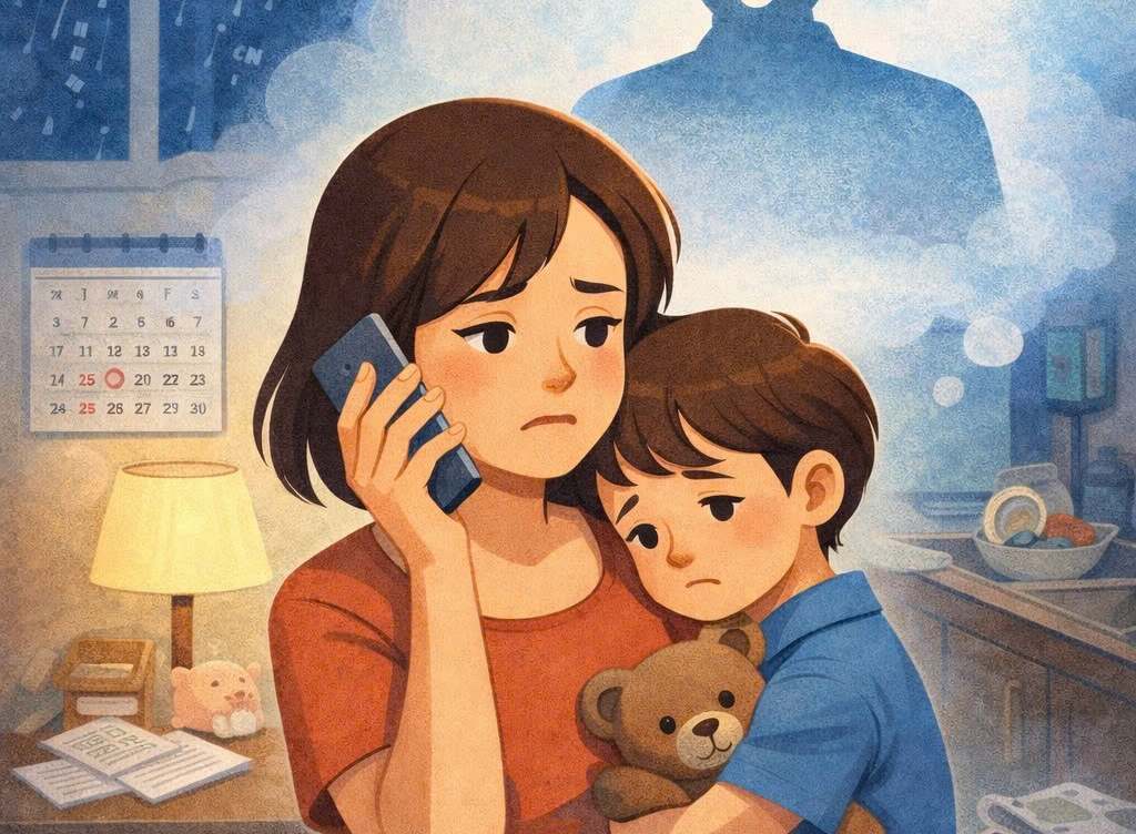 Husband gambles and disappears for many years, wife raises children alone and wants a divorce but is entangled in legal procedures. Photo: AI/Pham Ngoc