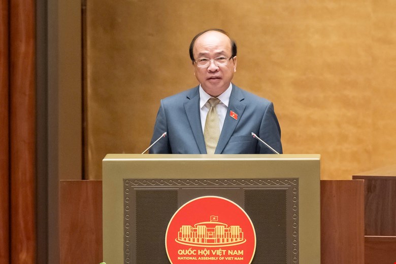 Chủ nhiệm Ủy ban Pháp luật và Tư pháp của Quốc hội Phan Chí Hiếu. Ảnh: Quochoi.vn