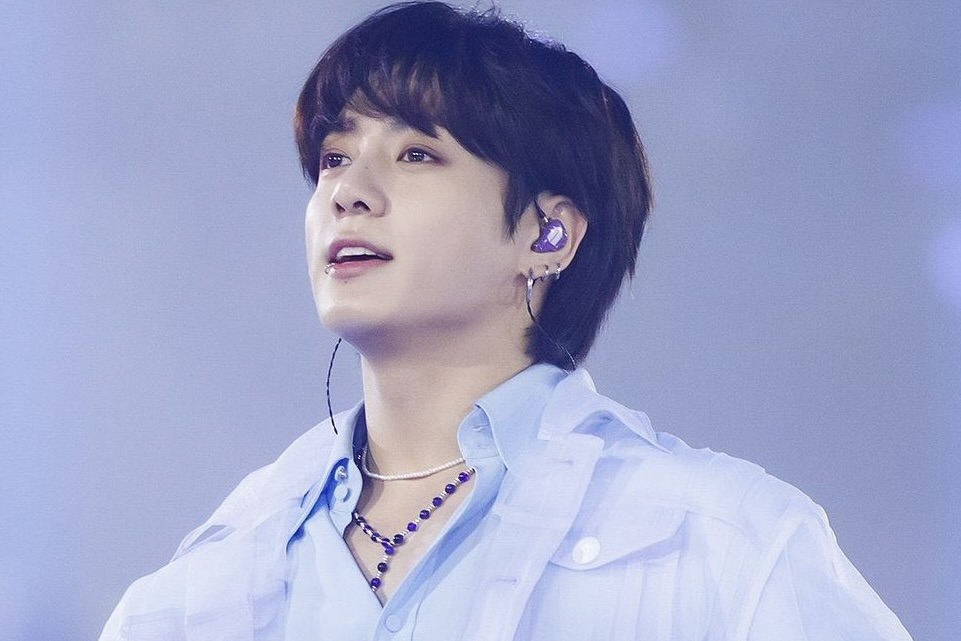 방탄소년단 가수 정국. 사진: 롯데