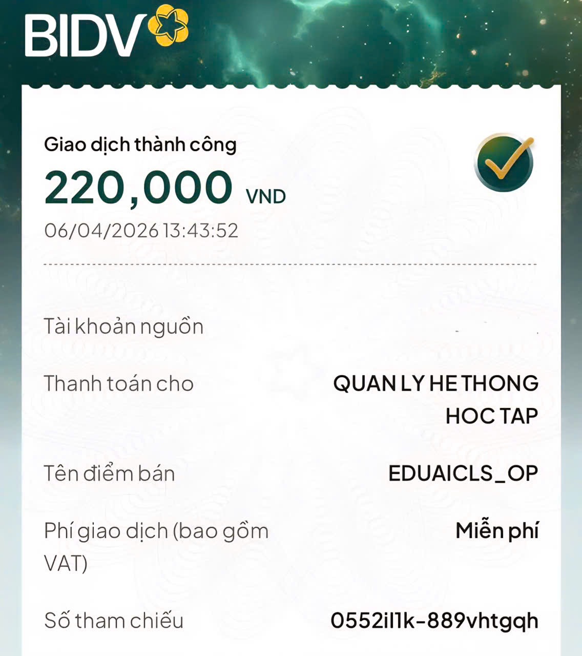 Tham gia khóa học miễn phí nhưng một số giáo viên tại Ninh Bình vẫn phải nộp 220.000 đồng. Ảnh: Diệu Anh