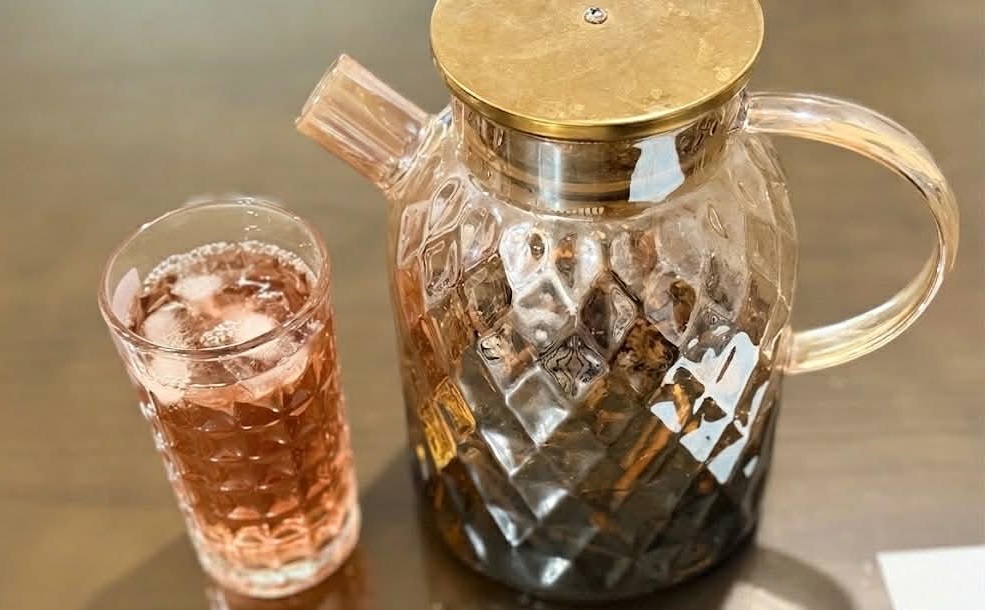 Perilla tea helps beautify skin. Photo: M.Trang