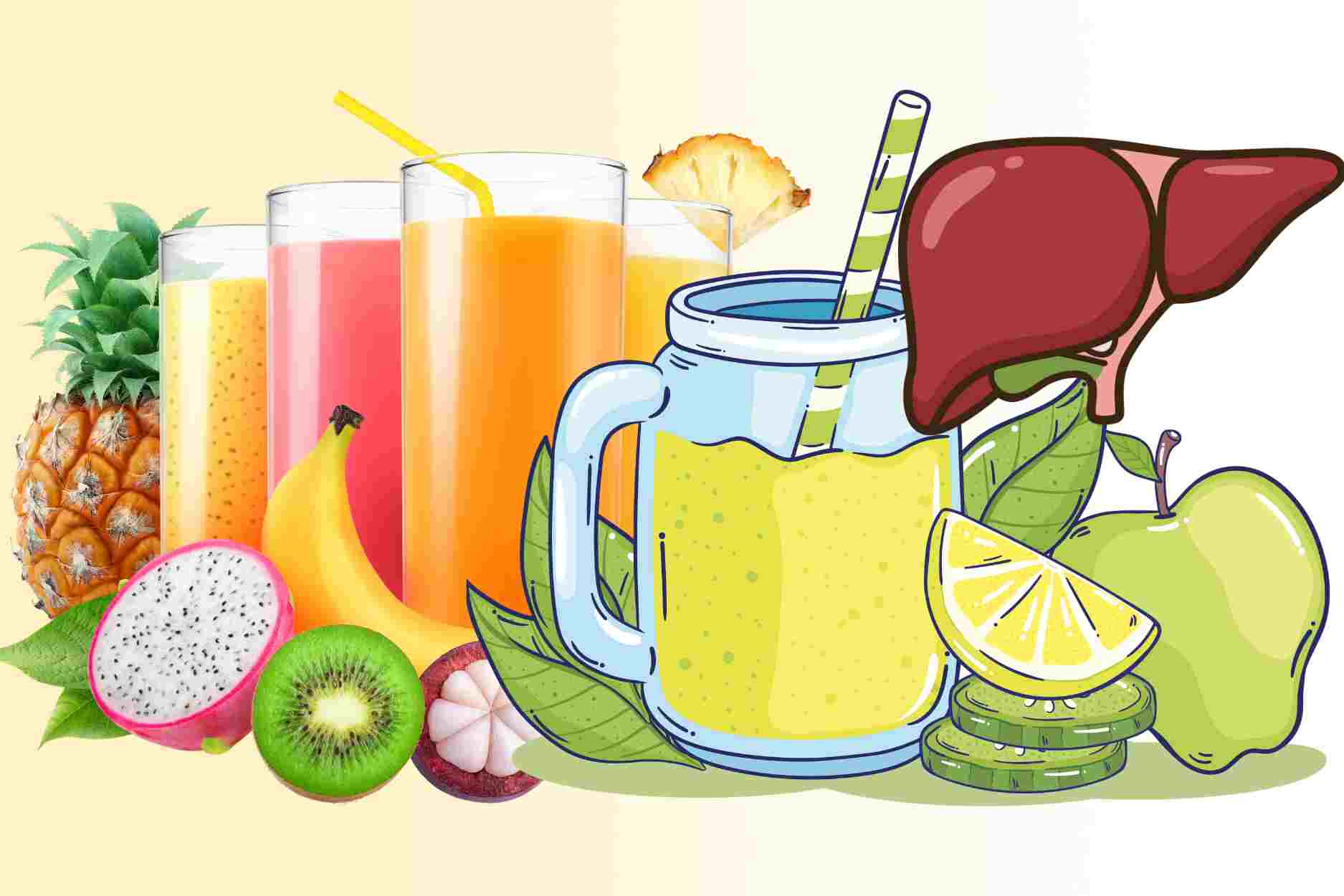 4 principles when drinking juice and detox to avoid harming the liver