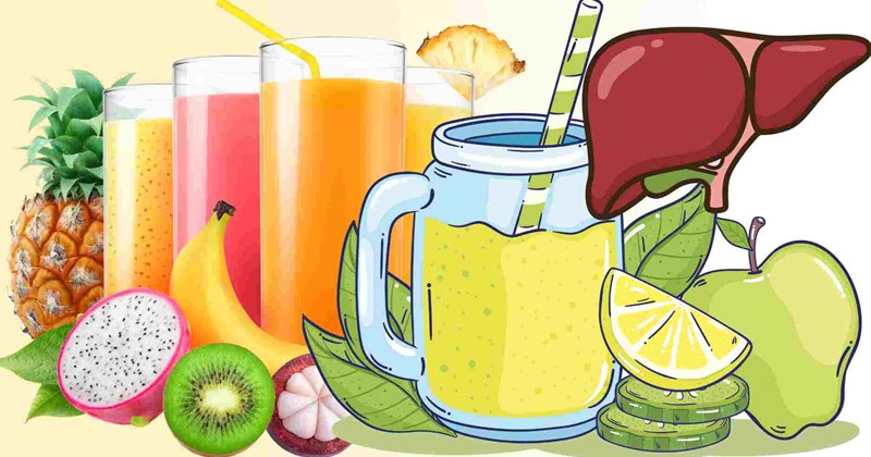 4 nguyên tắc uống nước ép, detox để không hại gan