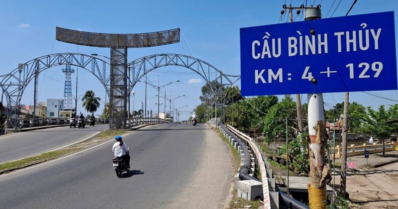 87 hộ dân chưa bàn giao mặt bằng, cầu Bình Thủy chậm tiến độ