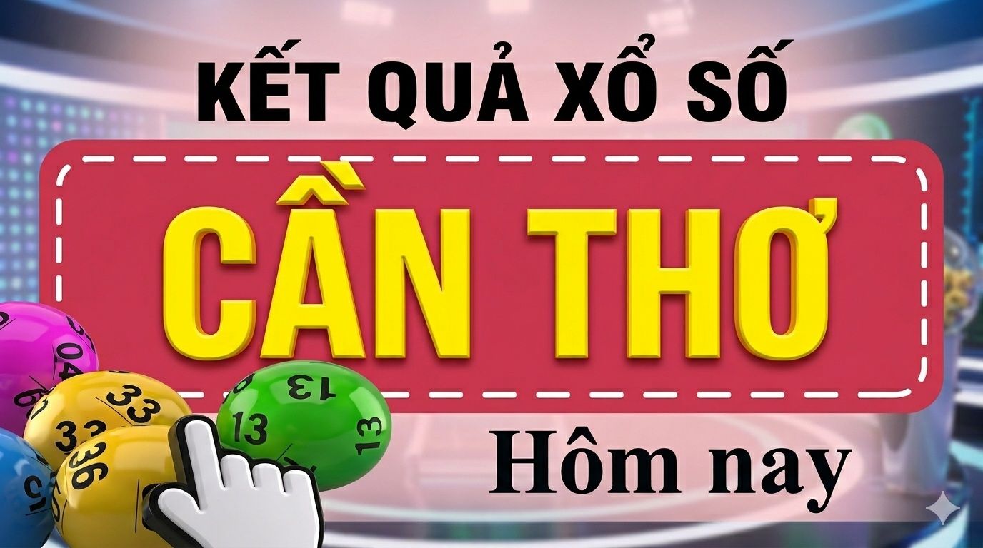 Can Tho lottery today. Photo: The Toan