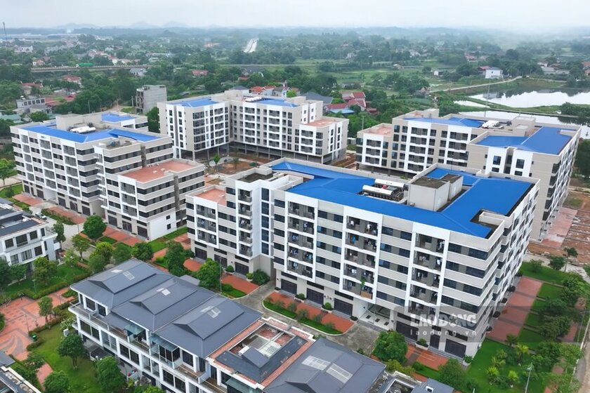 Khu nhà ở xã hội cho công nhân khu công nghiệp Phú Hà. Ảnh: Tô Công