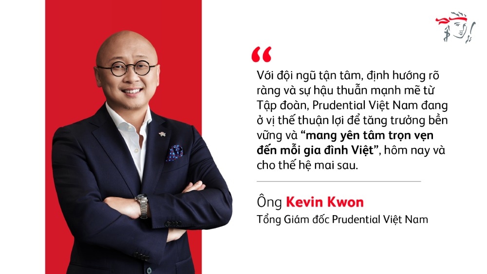 Ông Kevin Kwon, Tổng Giám đốc Prudential Việt Nam.