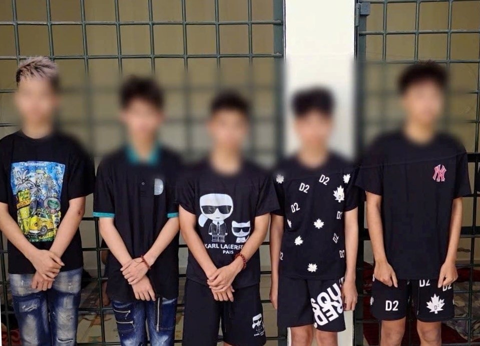 Related subjects summoned. Photo: Hai Phong Police