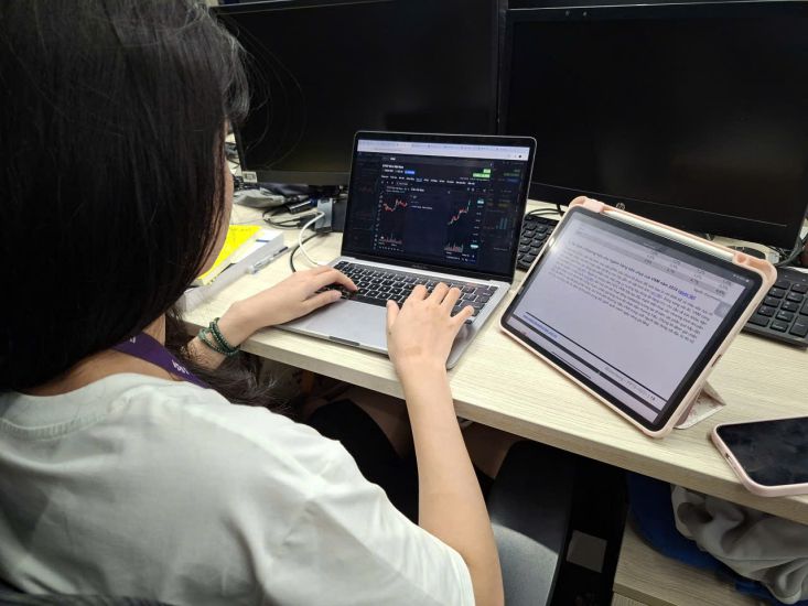 Vietnam's stock market expands its ability to attract international capital flows. Photo: Luc Giang