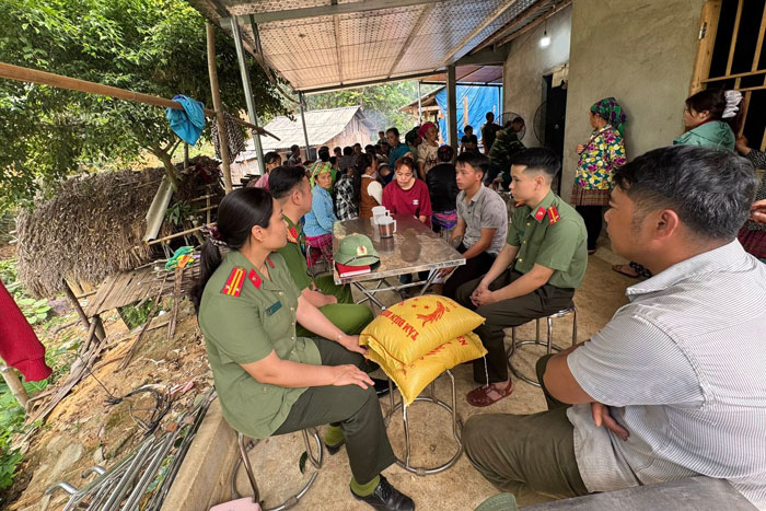 Vụ điện giật tại xã Xuân Quang, tỉnh Lào Cai khiến 1 cháu nhỏ tử vong. Ảnh: Công an xã Xuân Quang