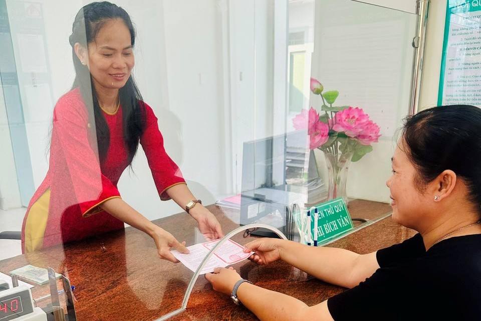 Policy credit supports thousands of workers in Trang Bang ward to stabilize their lives. Photo: Tay Ninh e-Portal