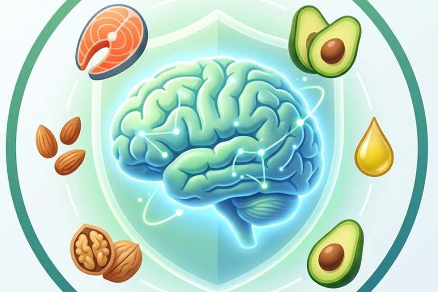 Healthy fats help increase memory and protect the brain. Graphics: Thien Nhan