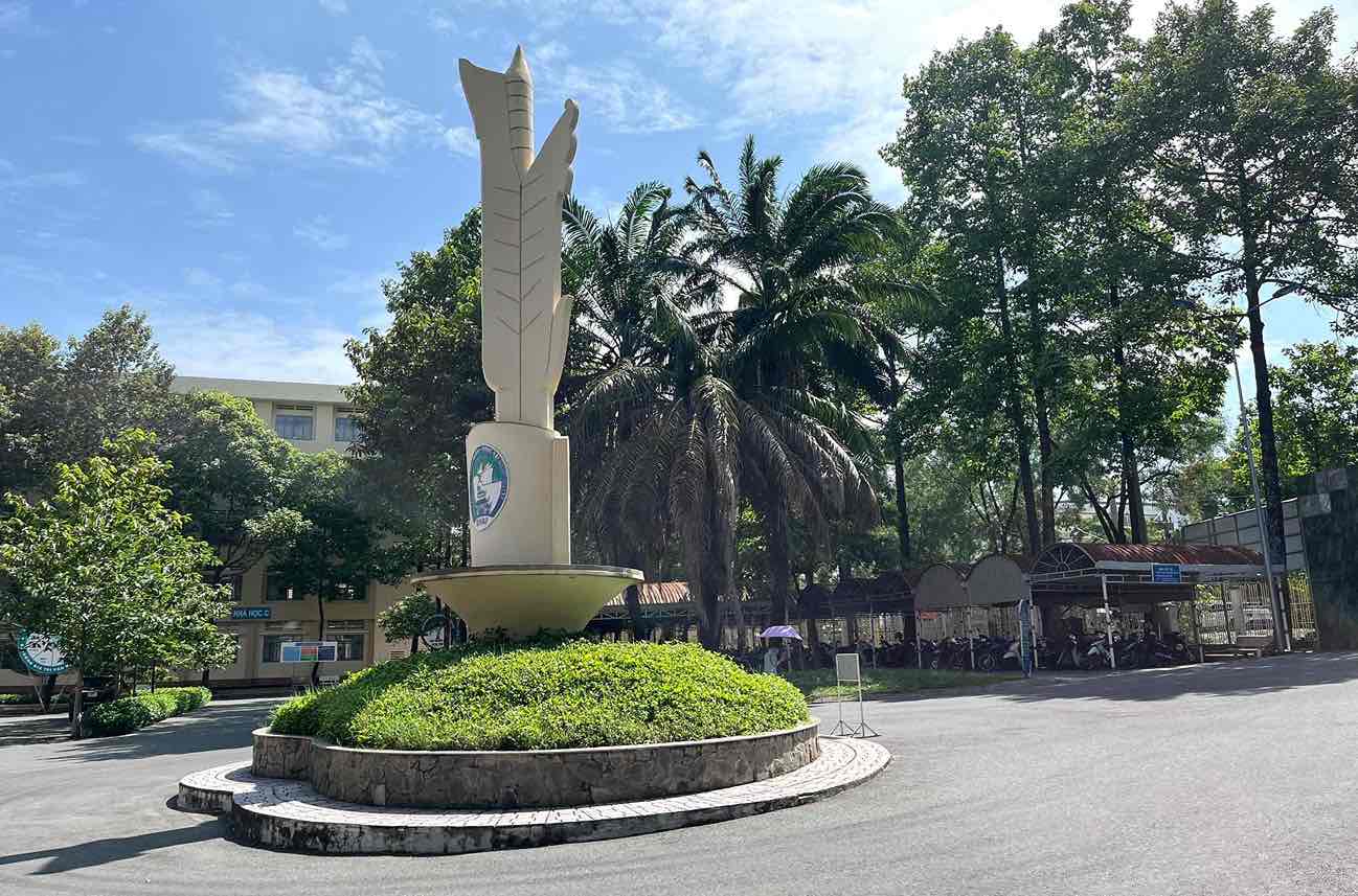 Bên trong Trường Đại học Đồng Nai. Ảnh tư liệu: HAC