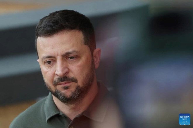 President of Ukraine Volodymyr Zelensky. Photo: Xinhua