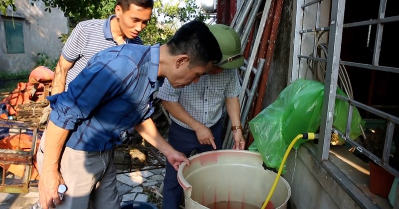 Khuyến cáo chủ động diệt muỗi phòng sốt xuất huyết