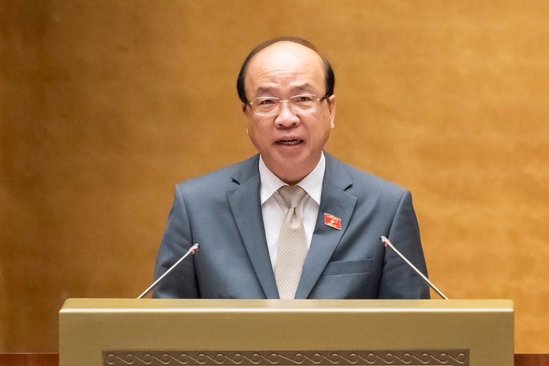 Chủ nhiệm Ủy ban Pháp luật và Tư pháp Phan Chí Hiếu. Ảnh: Quochoi.vn