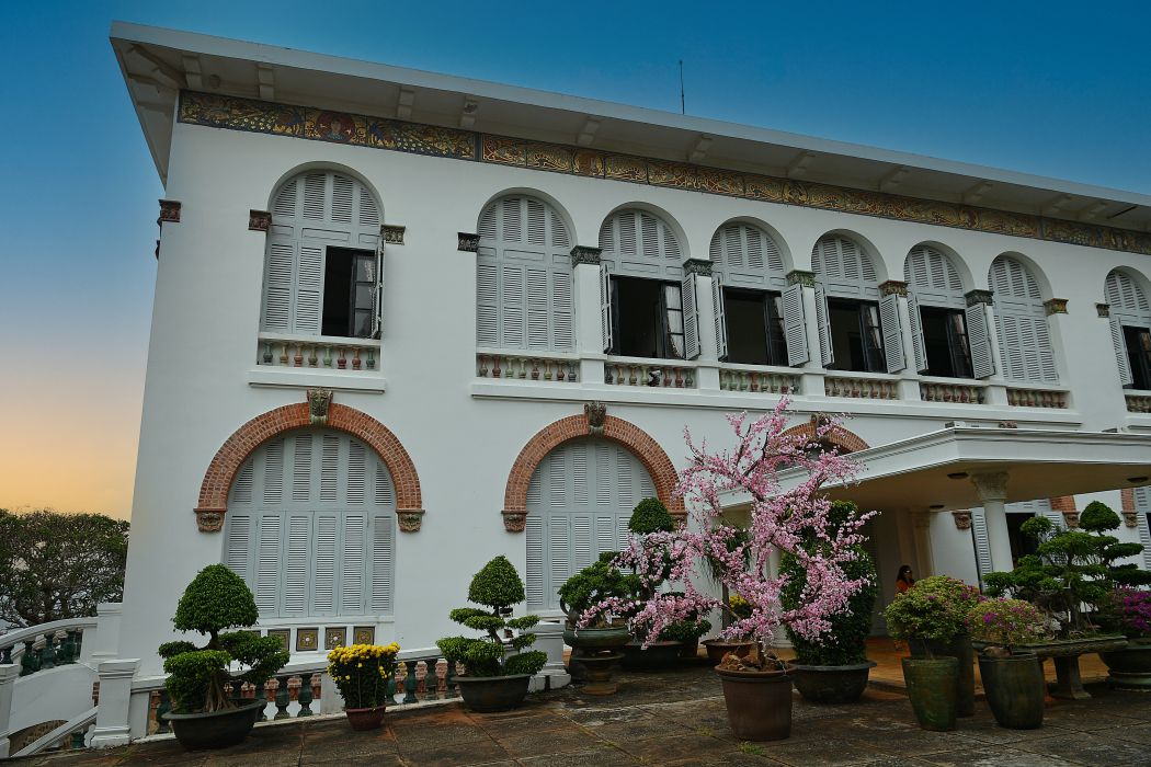 Unique architecture of Bach Dinh. Photo: Viet Van