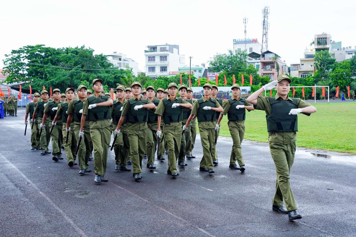 Allowances for security and order protection forces at the grassroots level vary depending on the policies of each locality. Photo: Ministry of Public Security