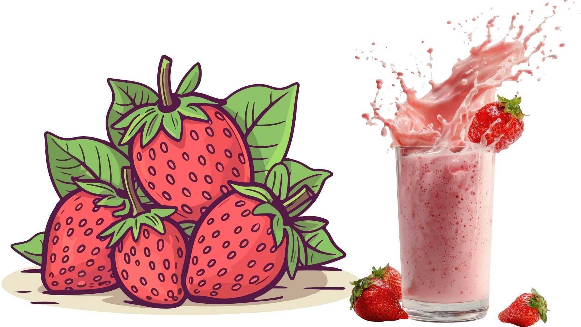 Dâu tây chứa nhiều chất dinh dưỡng cần thiết cho cơ thể. Đồ họa: Minh Vũ