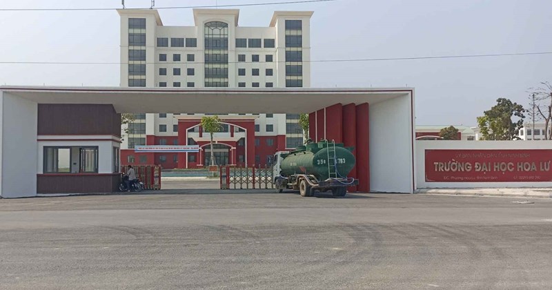 Khánh thành dự án đại học ở Ninh Bình nhưng chưa sử dụng