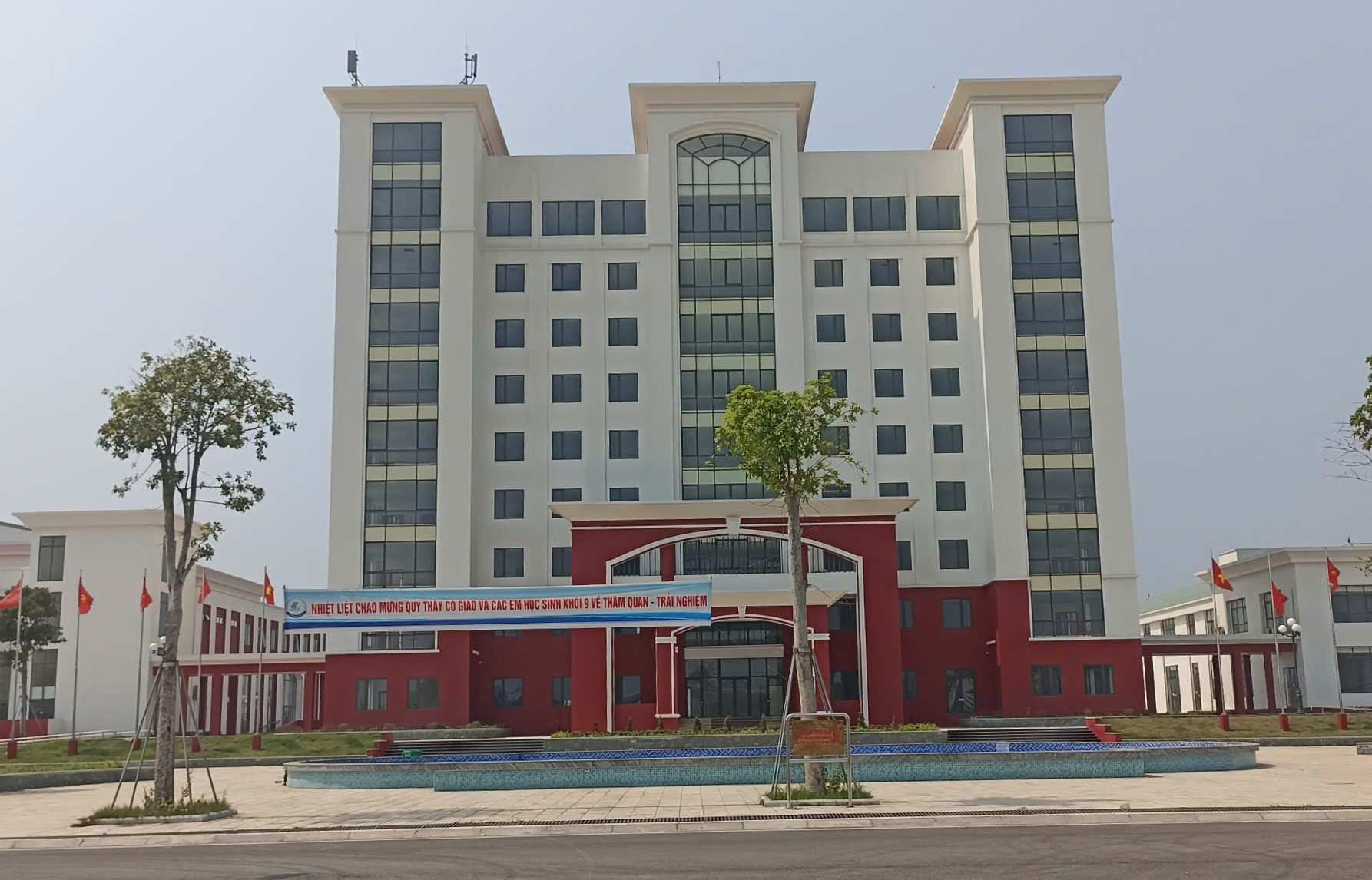 Chủ đầu tư đã hoàn thành 100% khối lượng xây lắp tại Dự án Trường Đại học Hoa Lư. Ảnh: Nguyễn Trường