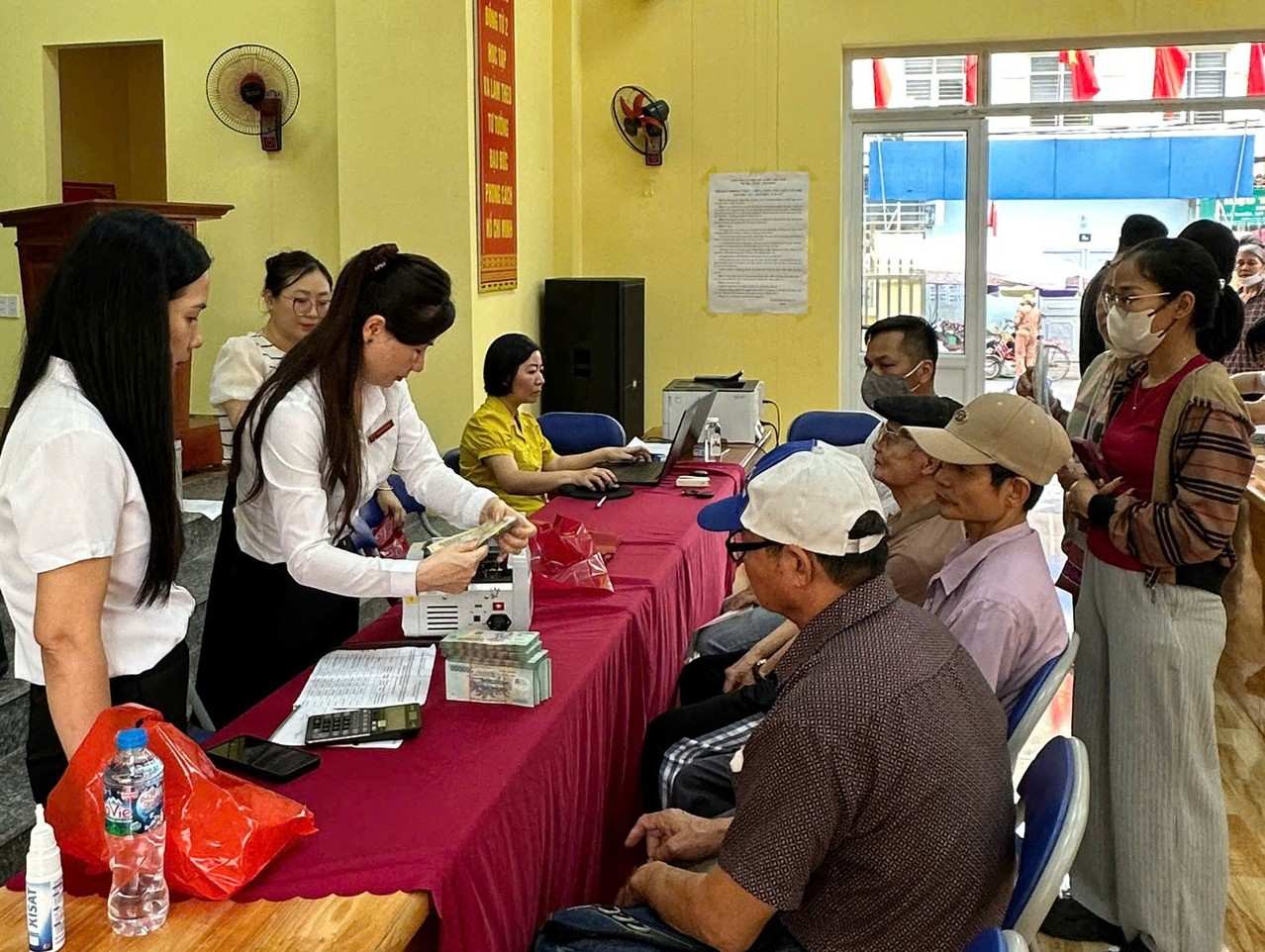 Phu Lien Ward continues to pay compensation and site clearance support costs for the project. Photo: Phu Lien E-Portal