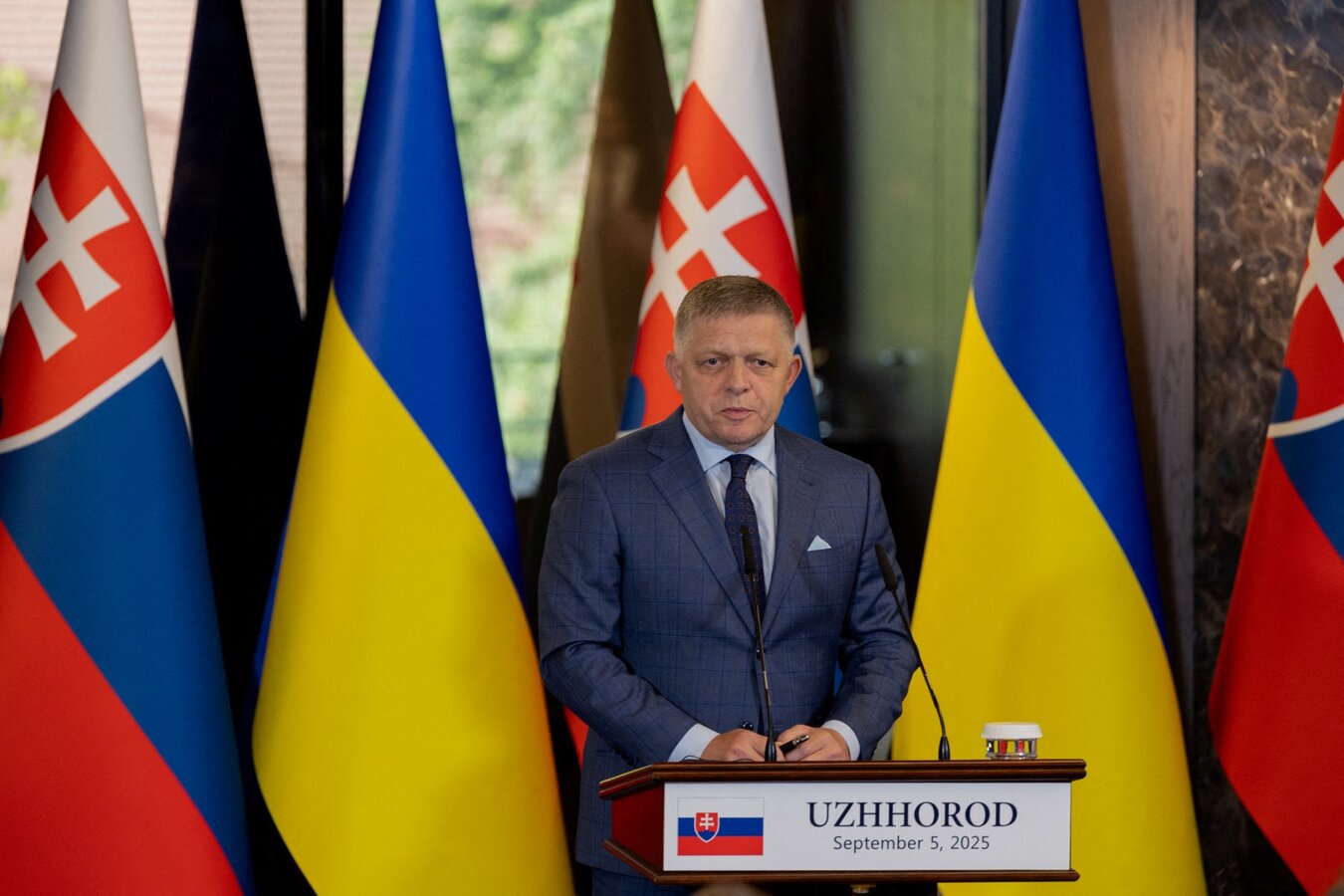 Slovak Prime Minister Robert Fico. Photo: AFP