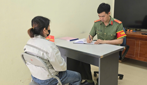 Công an xã Bằng Mạc, tỉnh Lạng Sơn ngăn vụ giả danh cán bộ công an để lừa đảo. Ảnh: CACC