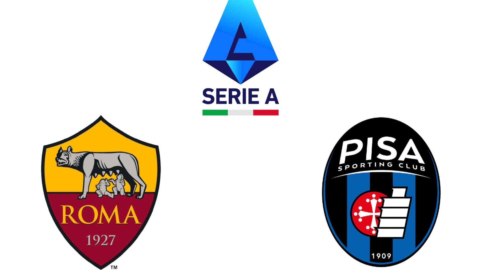 Roma vs Pisa football prediction in Serie A. Graphics: Van An
