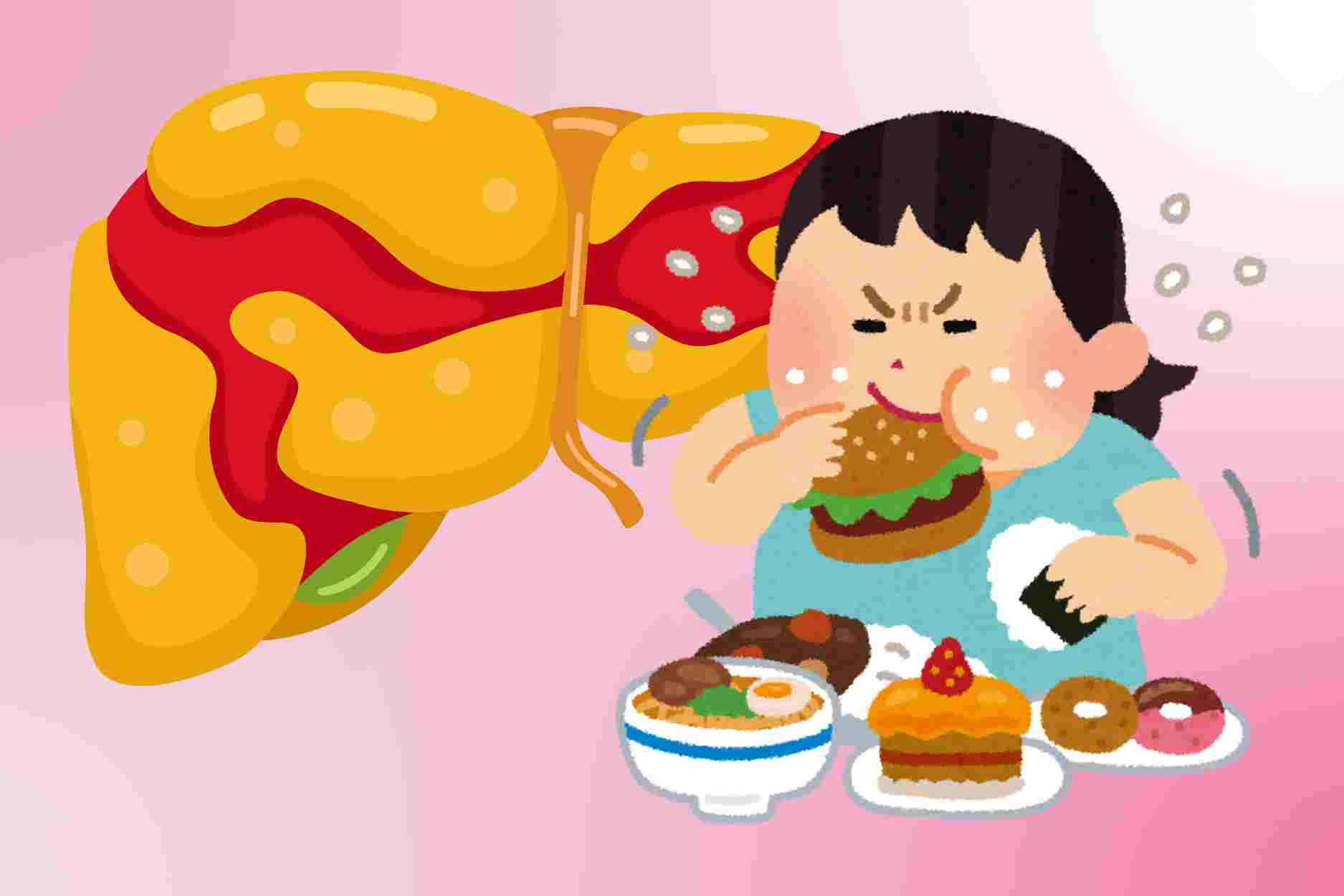 Fatty liver can become more severe due to familiar foods