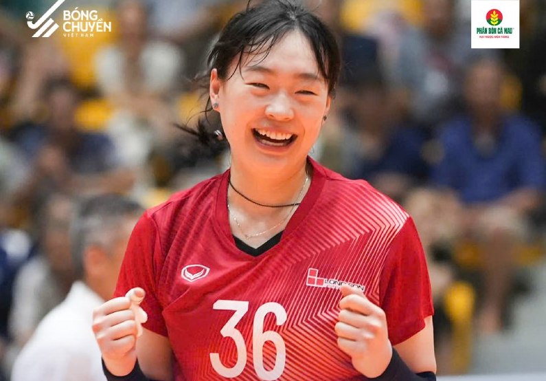 Xi măng Long Sơn Thanh Hóa remporte sa première victoire. Photo: Volleyball Vietnam