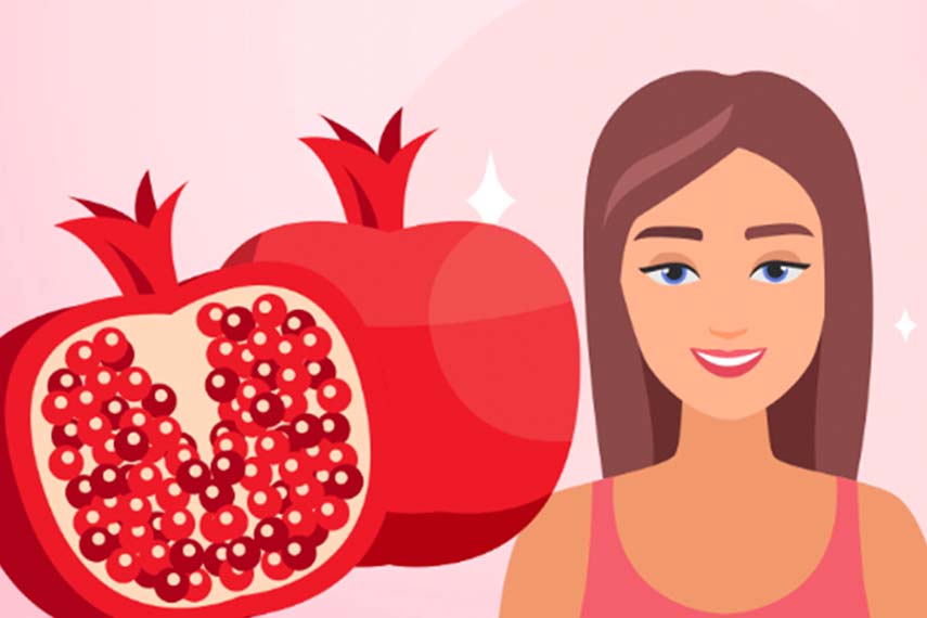 Notes when eating pomegranates to help fight aging