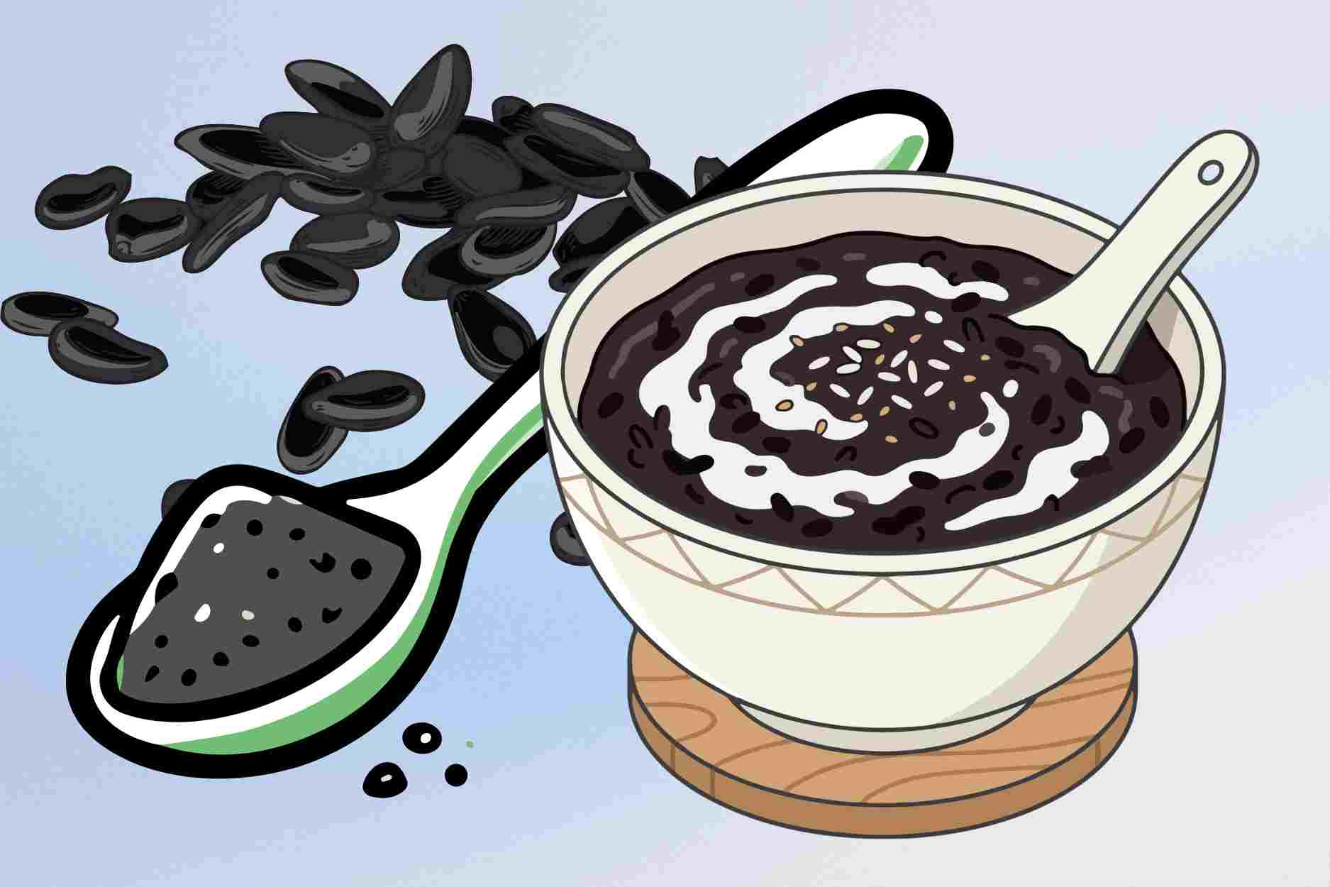 Suggestions d'utilisation du sésame noir dans les repas quotidiens