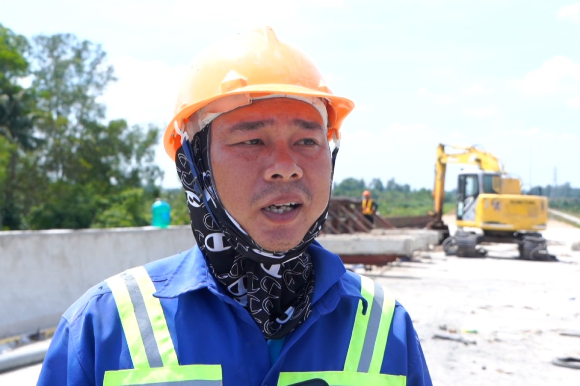 Anh Lương Văn Ngân (quê Bình Định cũ). Ảnh: Tạ Quang
