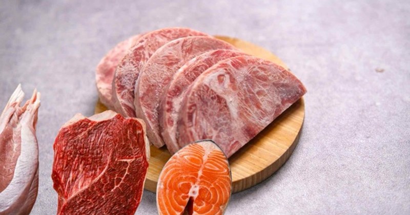 Sơ chế thịt trước khi đông lạnh