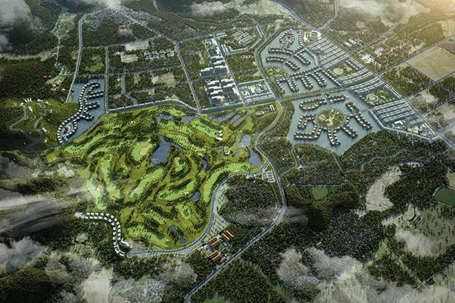 Phối cảnh dự án 23.660 tỉ đồng do Công ty con của Vinhomes làm nhà đầu tư. Ảnh: Điện Biên ITT