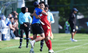 Vietnam U17 Women's vs Thailand U17 Women's. Photo: VFF