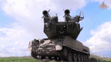Russian missiles attack Ukrainian stronghold. Photo: Russian Ministry of Defense