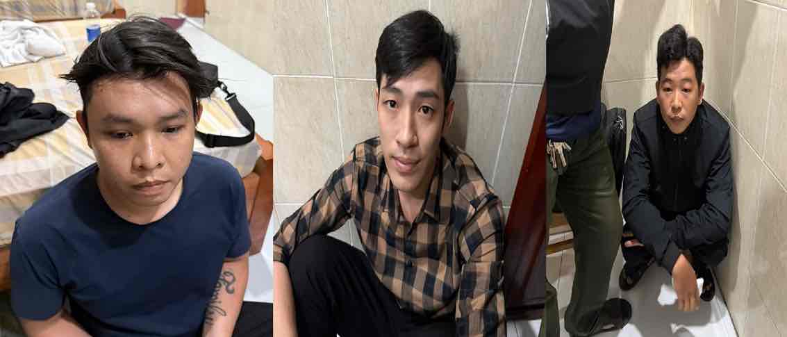 Bắt 3 đối tượng để điều tra hành vi giết người sau mâu thuẫn tại quán karaoke. Ảnh: Công an TP Đồng Nai