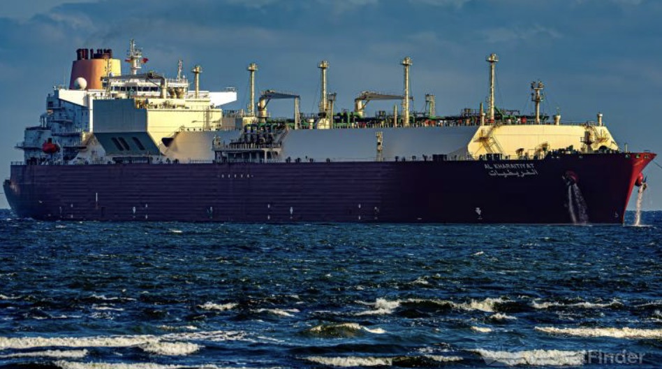 LNG ship Al Kharaitiyat. Photo: VesselFinder