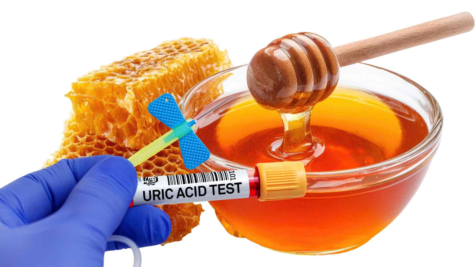 Uric acid easily increases if honey is used incorrectly. Graphics: Ha May