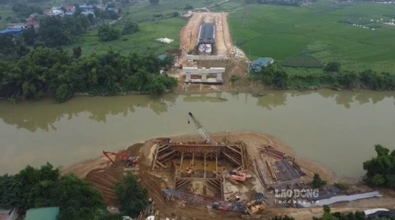 Dự án cầu Quang Vinh 2. Ảnh: Việt Bắc