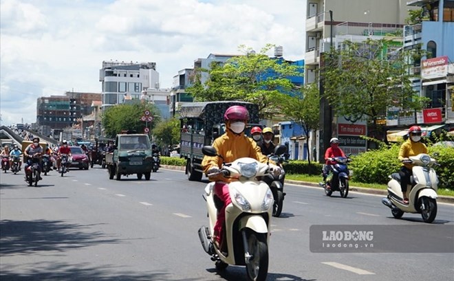 The main weather forecast in the South in the next 10 days is hot sunny. Photo: Thanh Chan