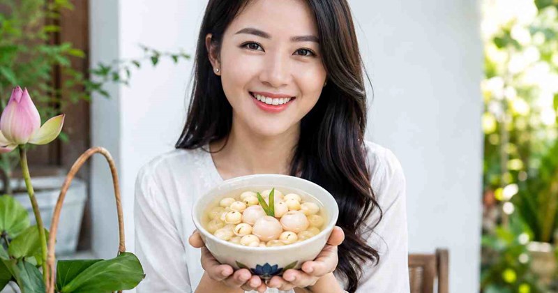 Cách nấu chè hạt sen long nhãn giải nhiệt tại nhà