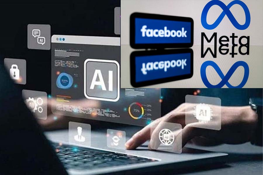 Meta is facing many mixed reactions after applying an AI system to monitor employee computer operations. Graphics: Cat Tien