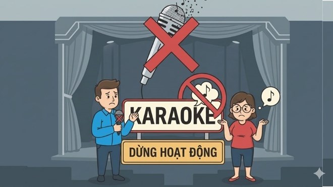 From May 15, 2026, karaoke bars covering up pornographic activities may be fined from 30 million VND to 40 million VND for individuals and from 60 million VND to 80 million VND for organizations and have their karaoke service business licenses revoked. Graphics: Hoang Loc