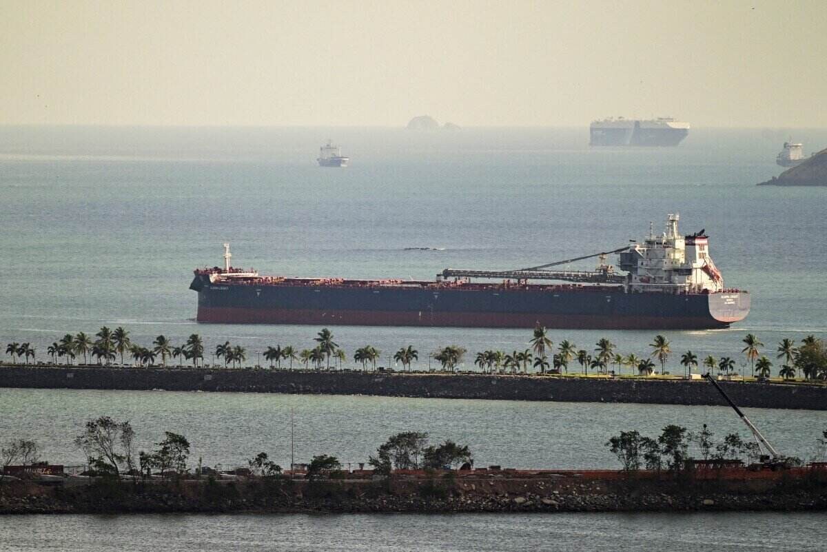 A cargo ship operating in the Middle East region. Photo: AFP