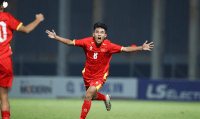 U17 Vietnam meets U17 Korea at the AFC U17 Championship. Photo: VFF